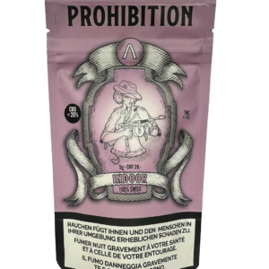 Květy konopí Prohibition - CANNATO / V1 5gr ( Sativa / Indica ) Swiss made