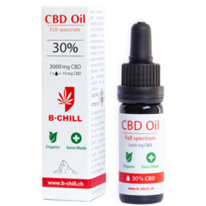 CBD olej Švýcarsko 30% plné spektrum